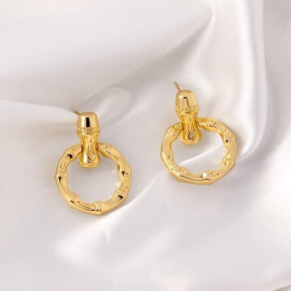 Women's Statment Earrings Retro Hoop Dangle Earrings Multiple Gorgeous Style - Picture 7 of 7